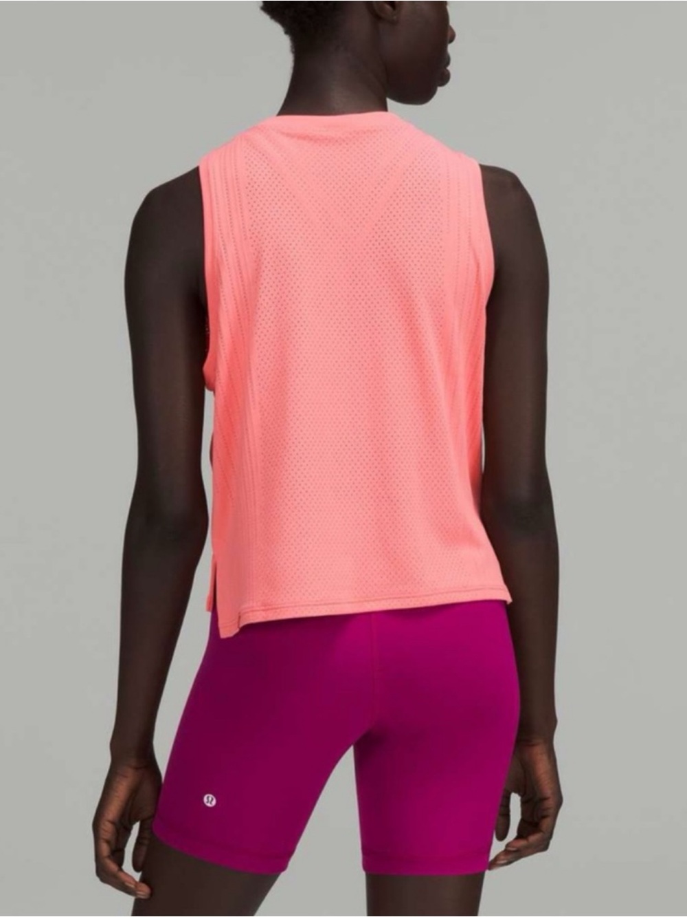 Lululemon Train to Be Tank Top Sz 6 In Raspberry Cream / Raspberry Cream - Picture 2 of 8